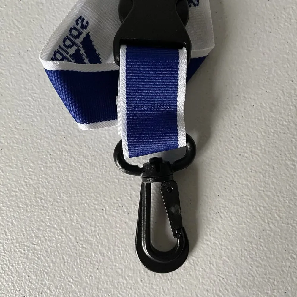 Adidas Interval Key ID Lanyard Blue, Athletic, One Size